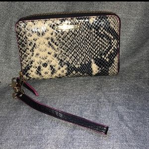 Stella and Dot snakeskin wallet